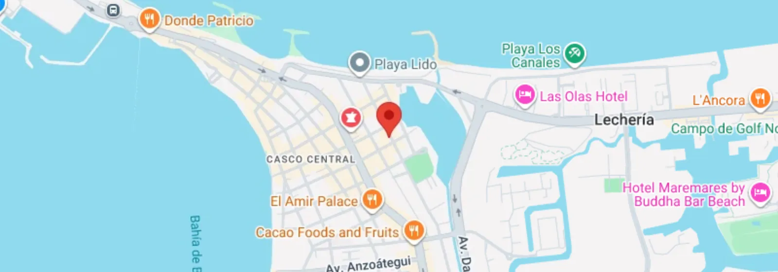 Mapa de Lechería