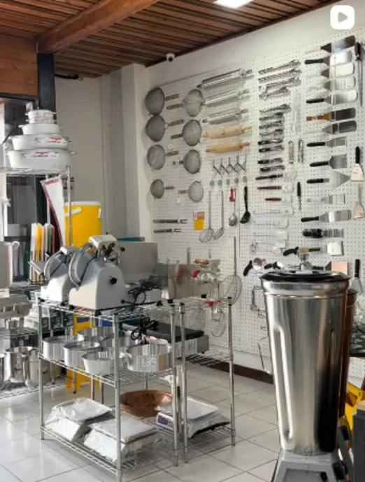 Interior de la tienda